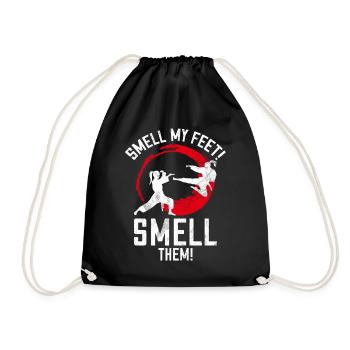 Jiu Jitsu Martial Arts Kung Fu & Karate Jiu Jitsu - Drawstring Bag - black - Front