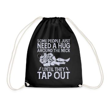 Jiu Jitsu Martial Arts Kung Fu & Karate Jiu Jitsu - Drawstring Bag - black - Front