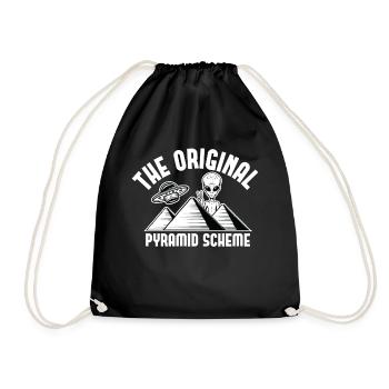 L’œil d’Horus symbole égyptien pour Anthropologis - Sac de sport léger - noir - Devant