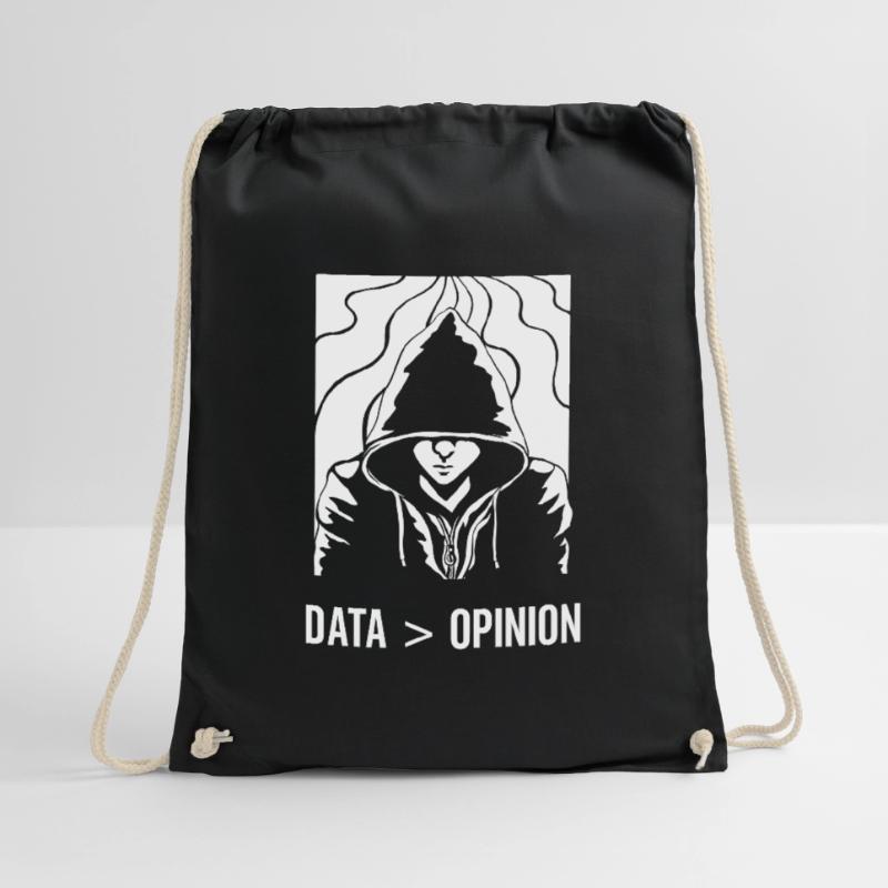 Data > Opinion Coding Code Coder Programmierer Turnbeutel