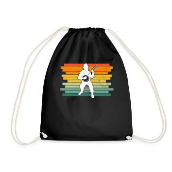 Banjo Banjo joueur Banjoïste - Sac de sport léger - noir - Devant