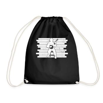 Banjo Banjo joueur Banjoïste - Sac de sport léger - noir - Devant