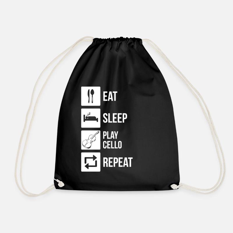 Violoncelliste violoncelliste - Sac de sport léger - noir