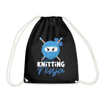 Tricot Tricot Ninja Tricot - Sac de sport léger - noir - Devant