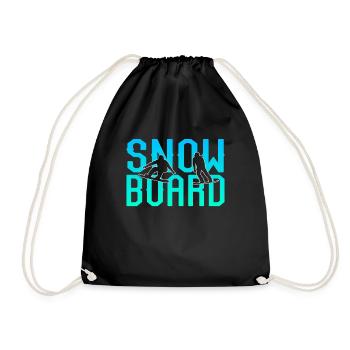 Planche à neige - Sac de sport léger - noir - Devant