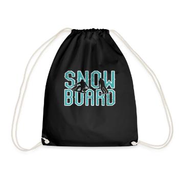 Planche à neige - Sac de sport léger - noir - Devant