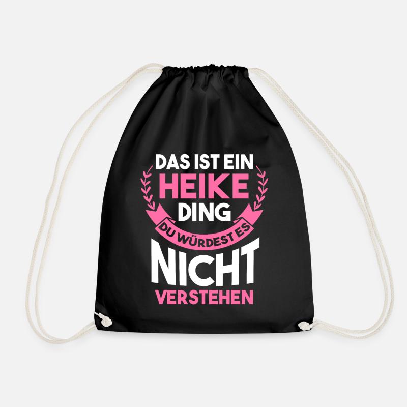 Heike - Turnbeutel - Schwarz