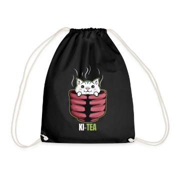 Avocat Chat au Purrsday - Sac de sport léger - noir - Devant