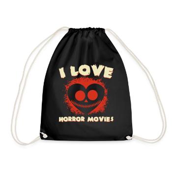 Zombie Horror Horror Film Festival + Halloween - Drawstring Bag - black - Front