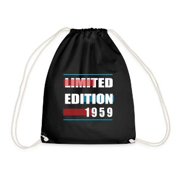 Limited Edition 1959 - Turnbeutel - Schwarz - Vorne