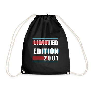 Limited Edition 2001 - Turnbeutel - Schwarz - Vorne