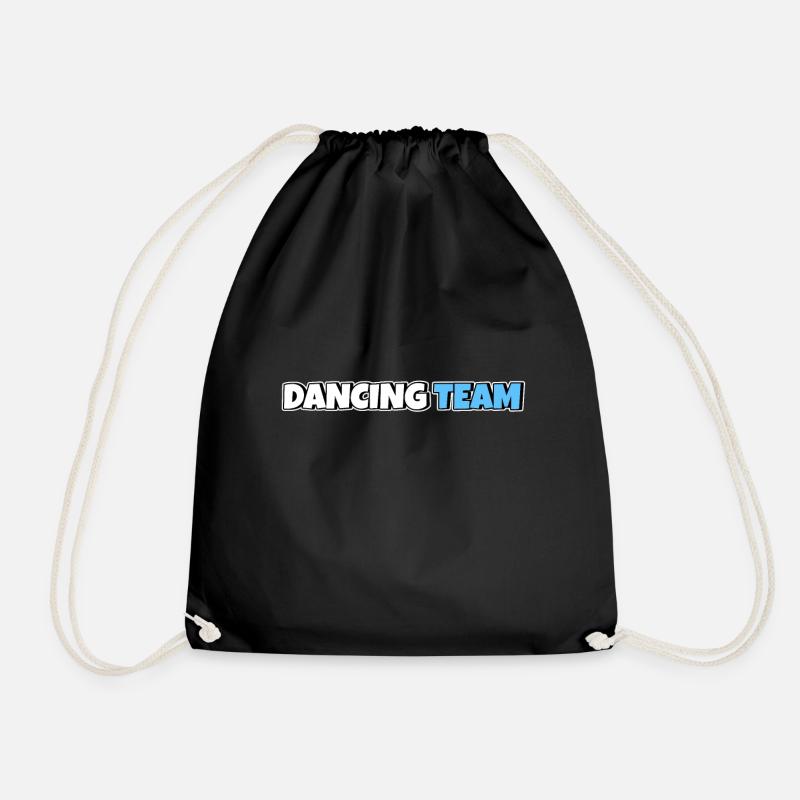 Dancing Team - Turnbeutel - Schwarz