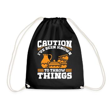 You can't buy Happiness but you can buy - Drawstring Bag - black - Front