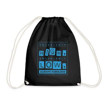 Pancréas diabétique - Sac de sport léger - noir - Devant