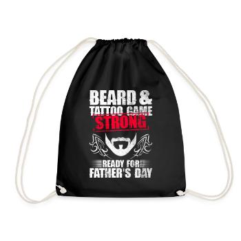 Bart & Tattoo Game Strong - Prêt pour le - Sac de sport léger - noir - Devant