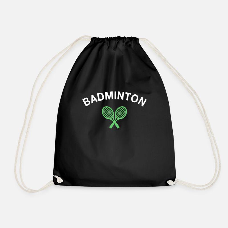 Badminton - Turnbeutel - Schwarz