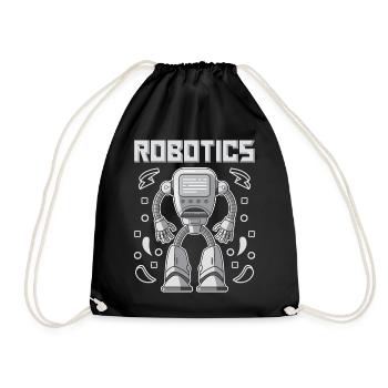 Robotics For Robotic Engineers - Turnbeutel - Schwarz - Vorne