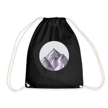 Randonnée Randonnées Ran - Sac de sport léger - noir - Devant