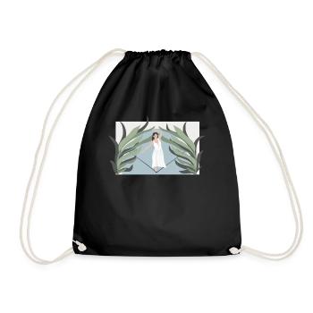 Slackers Balancing Indoor Slackerliner Slackline - Drawstring Bag - black - Front