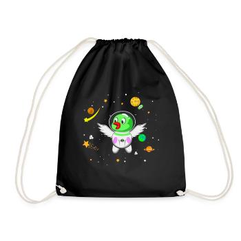 Future astronaut Vogel - Drawstring Bag - black - Front
