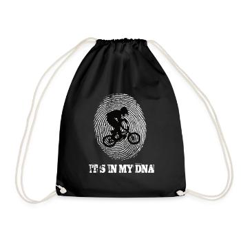 Bmx Bike c’est dans mon ADN - Sac de sport léger - noir - Devant