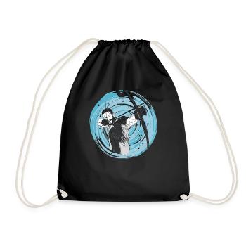 Archer Archery Sport Vintage - Sac de sport léger - noir - Devant