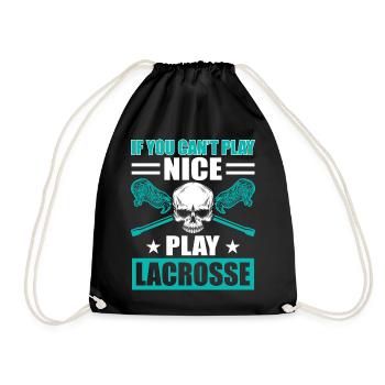 Lacrosse LAX Club Team Players Coaches Fans Coach - Sac de sport léger - noir - Devant