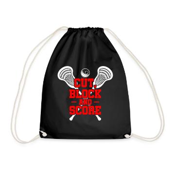 Lacrosse LAX Club Team Players Coaches Fans Coach - Sac de sport léger - noir - Devant