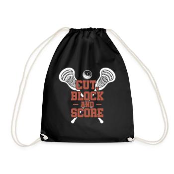 Lacrosse LAX Club Team Players Coaches Fans Coach - Sac de sport léger - noir - Devant