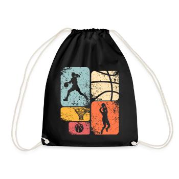 Basketball féminin Basketball féminin - Sac de sport léger - noir - Devant