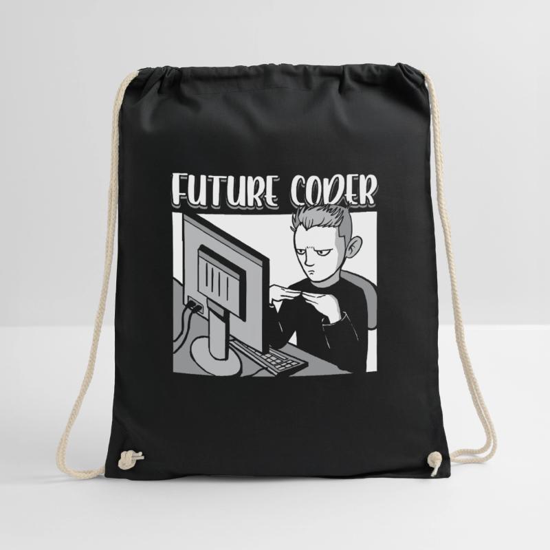 Zukünftiger Coder It Student Programmierer Coding Turnbeutel