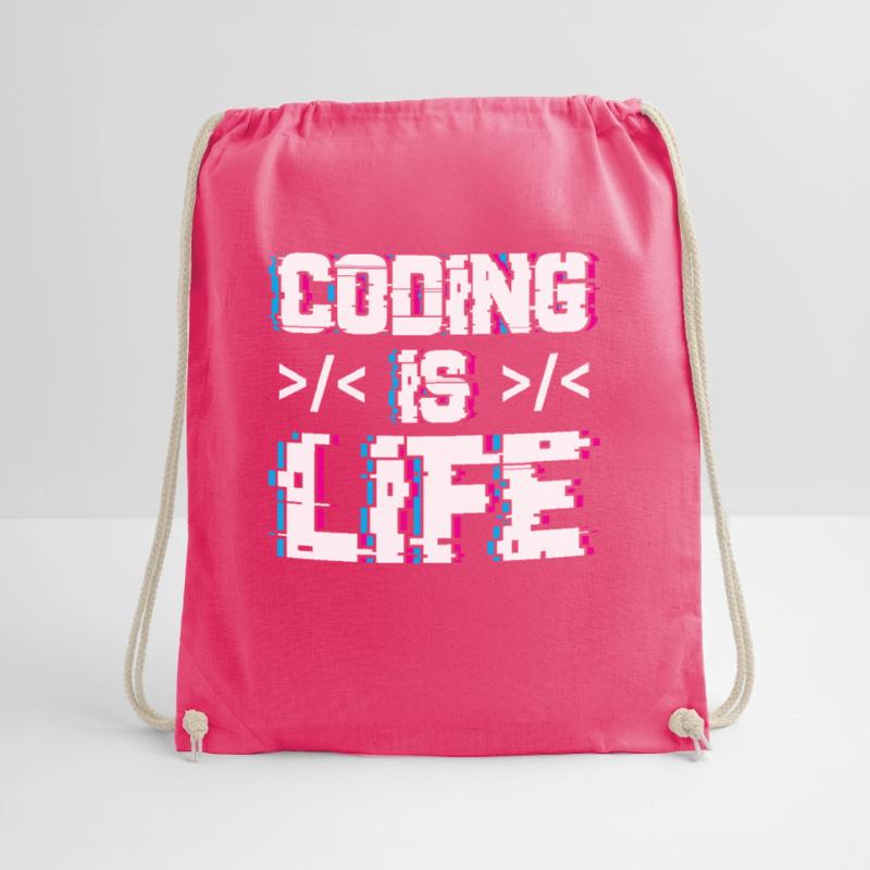 Le codage est un code de codeur programmeur de vie Sac de sport léger