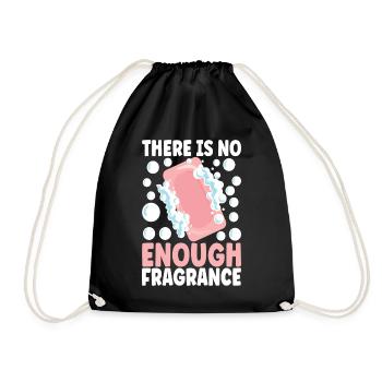 Soap maker soap making - Drawstring Bag - black - Front