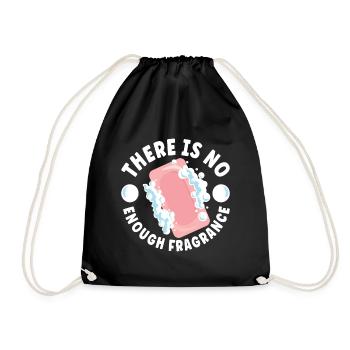 Soap maker soap making - Drawstring Bag - black - Front