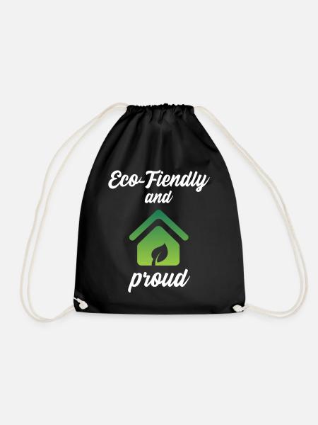 Respectueux de l’environnement et fier - Sac de sport léger - noir