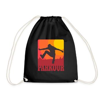 Parkour Urban Freerunning Retro Freerunner - Sac de sport léger - noir - Devant