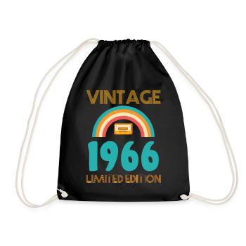 Limited Edition 1966 - Drawstring Bag - black - Front