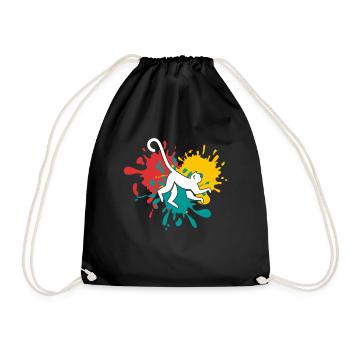 Singe singe - Sac de sport léger - noir - Devant