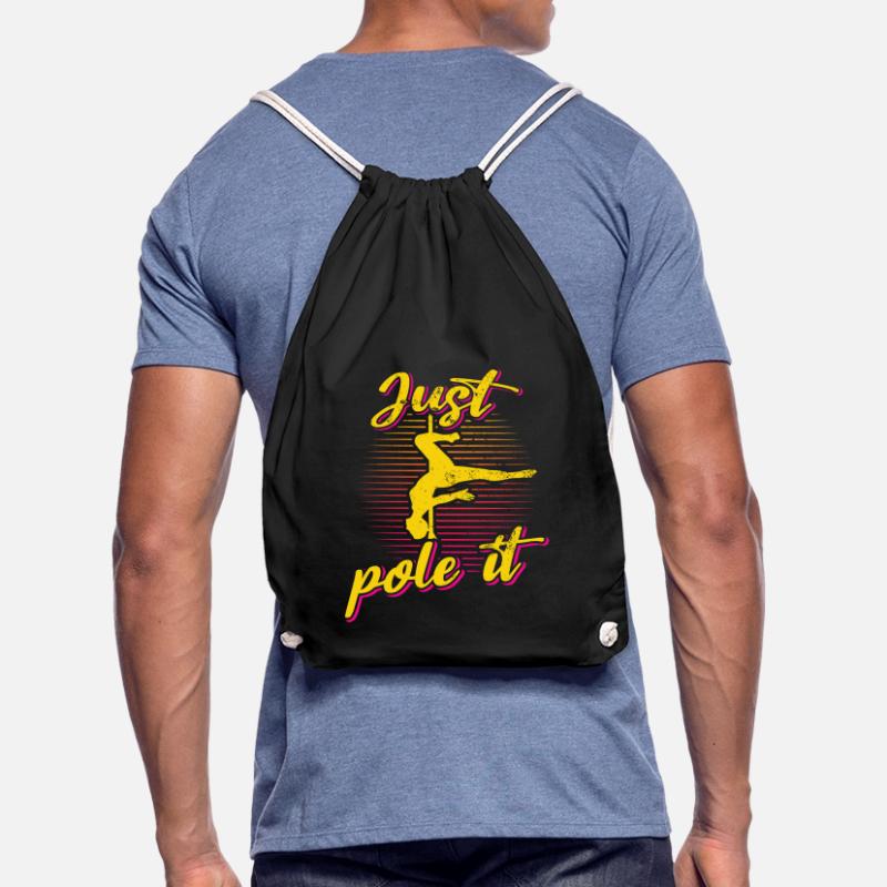 Pole Dance Dancer, Pole Dancing, Pole Dancing Drawstring Bag