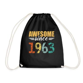 Légendaire depuis 1963 - tout simplement génial! - Sac de sport léger - noir - Devant