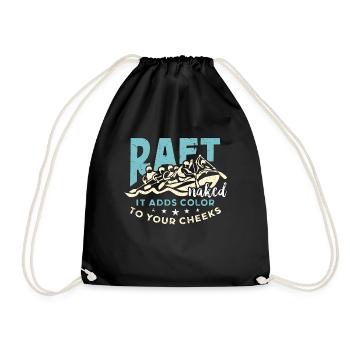 Rafting Raft nu Il ajoute de la couleur Kayak Boating - Sac de sport léger - noir - Devant