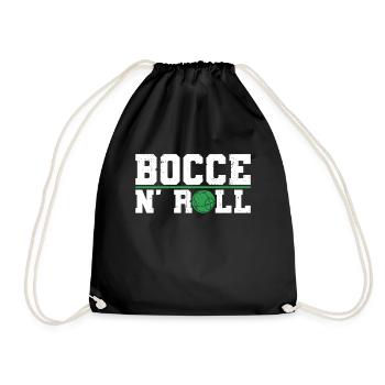 Boccia n' Roll - Boccia Ball - Drawstring Bag - black - Front
