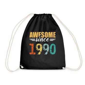 Légendaire depuis 1990 - tout simplement génial! - Sac de sport léger - noir - Devant