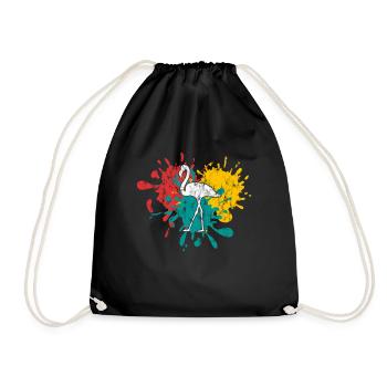 Flamant - Sac de sport léger - noir - Devant