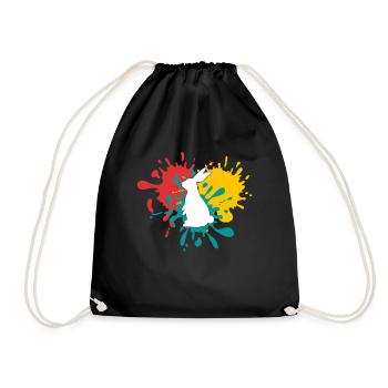 Lièvre - Sac de sport léger - noir - Devant