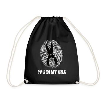 Le jardinage est dans mon ADN - Sac de sport léger - noir - Devant