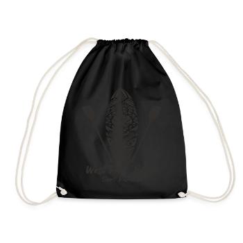 Family Vacation Florida West Palm Beach Palm Ocean - Drawstring Bag - black - Front