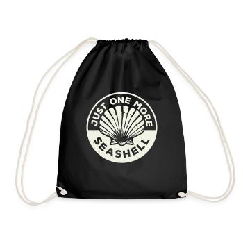 Only one mussel Mussel collector Mussels - Drawstring Bag - black - Front