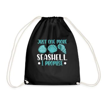 Plus qu’une coquille je lui promets Moules - Sac de sport léger - noir - Devant