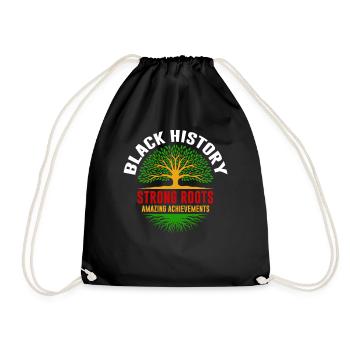 Black History - Drawstring Bag - black - Front